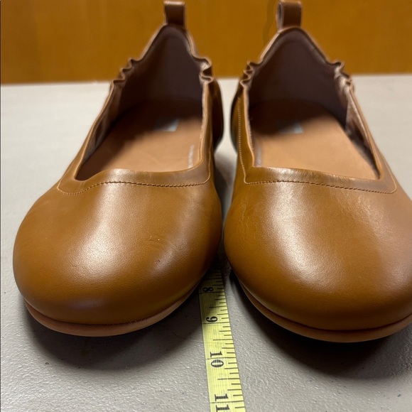 Fitflop Caramel Ballet Flats - Picture 8 of 9